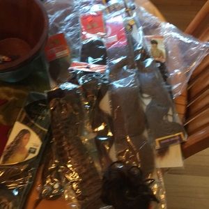 8 pieces Weaving pony tail   hair